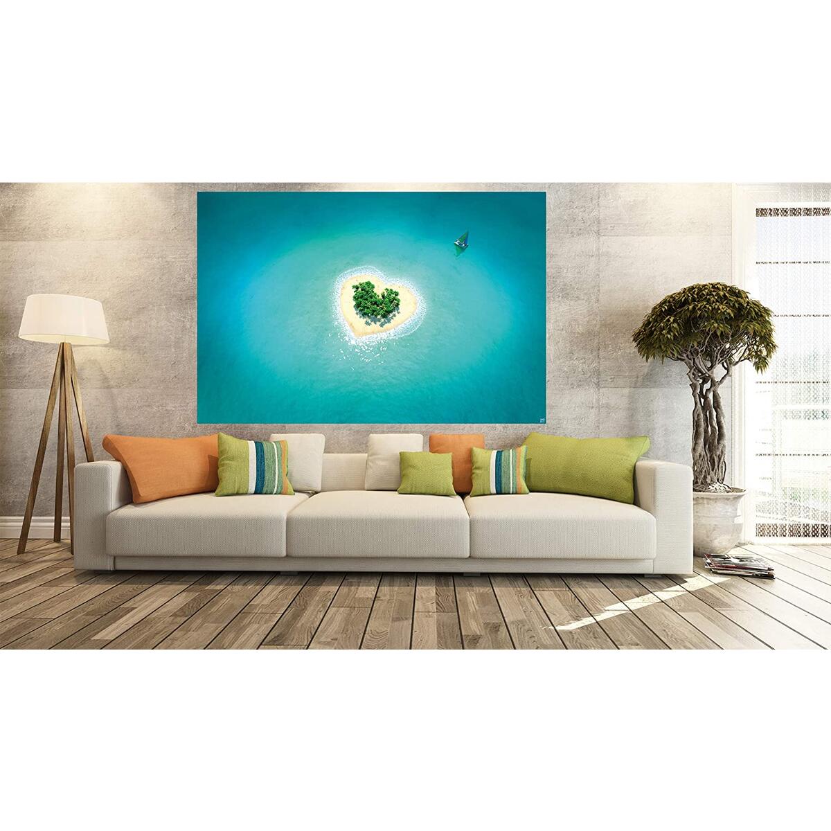 Poster Heart Shaped Island Coupon - RebateKey