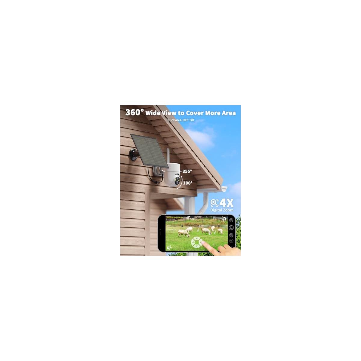 Liwan 4g Lte Cellular Solar Security Camera Coupon - RebateKey