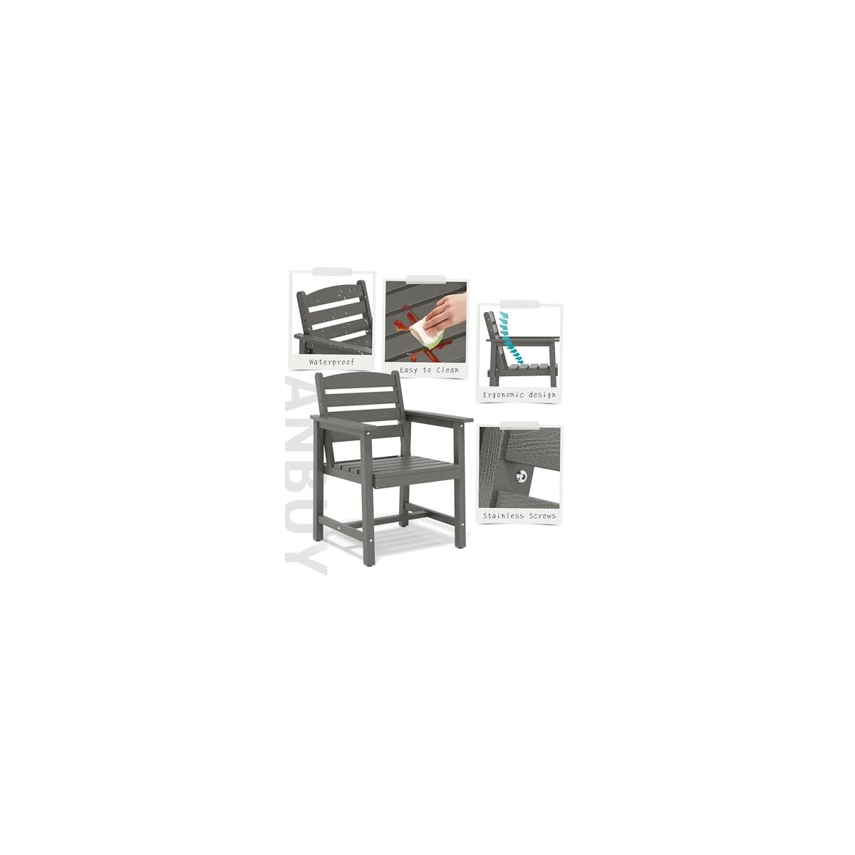 Anbuy Patio Hdpe Dining Table Sets Patio Dining Coupon - RebateKey