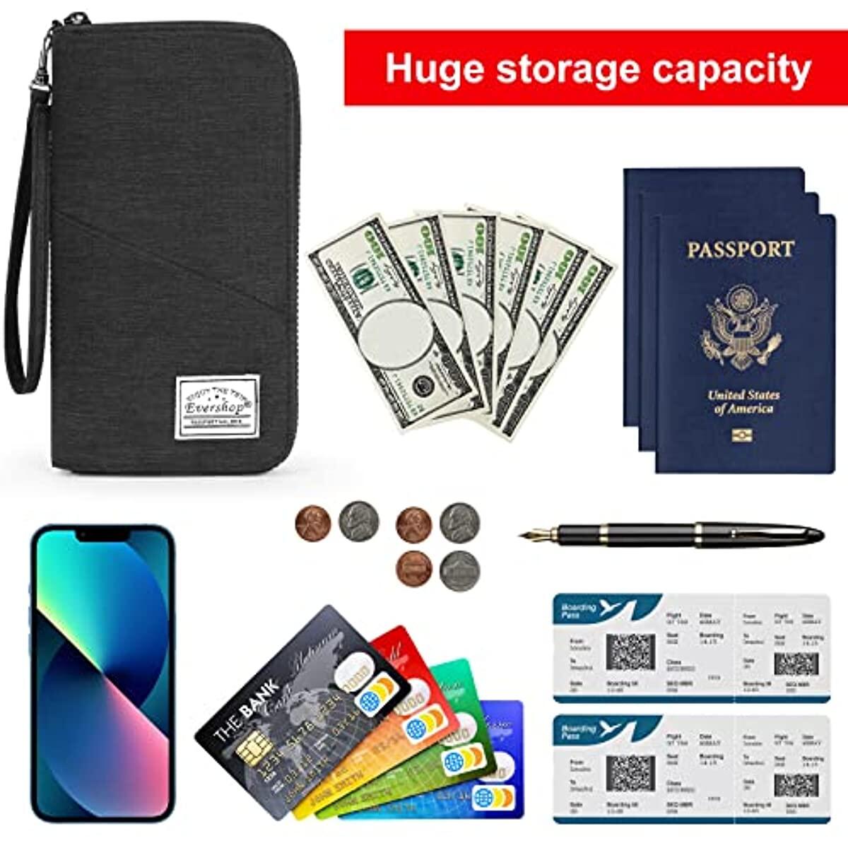 Rfid Passport Wallet For Coupons - RebateKey