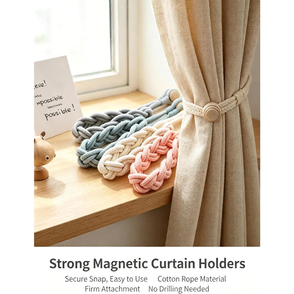 Magnetic Curtain Tiebacks 1 Promo Codes - RebateKey