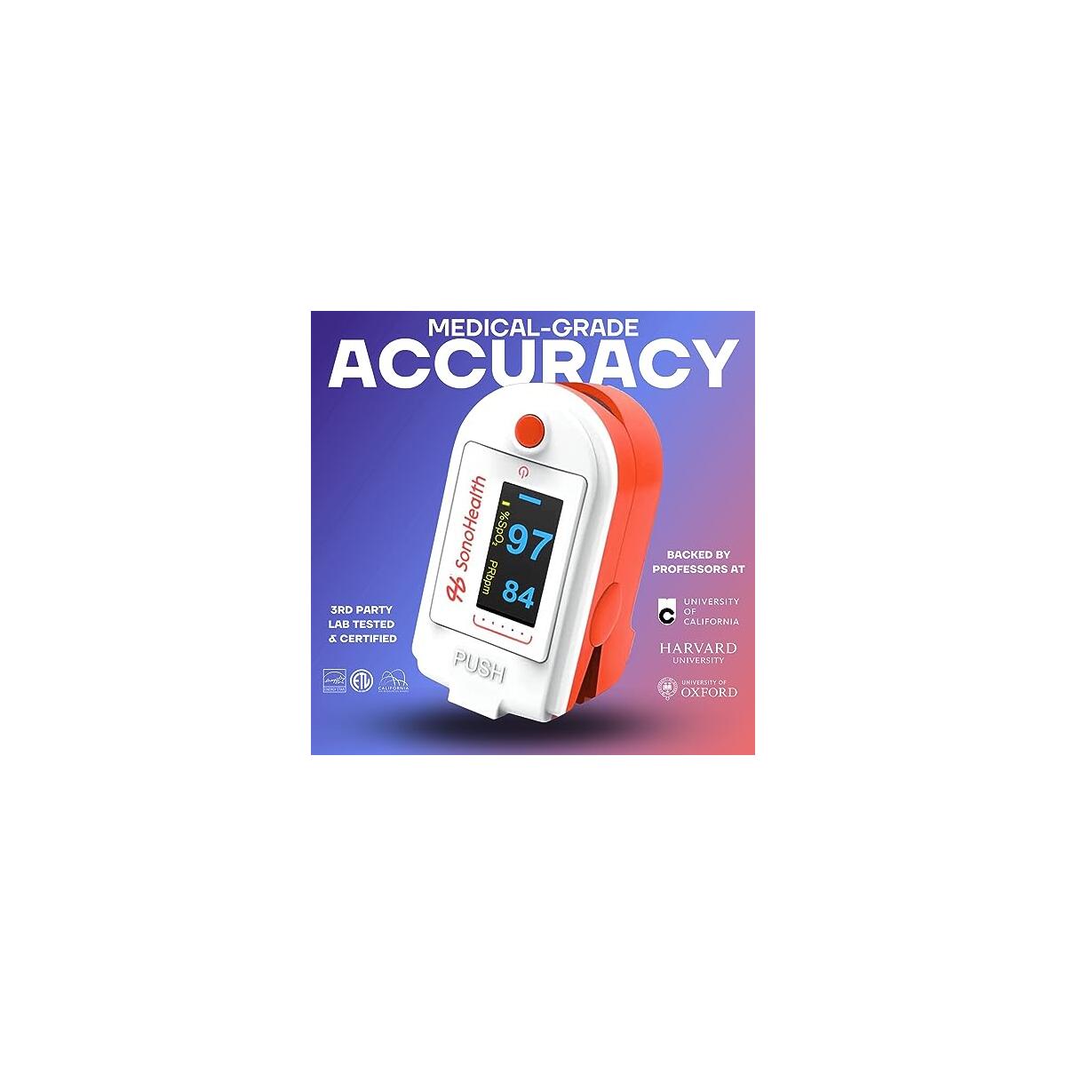 Pulse Oximeter By Sonohealth Coupons - RebateKey