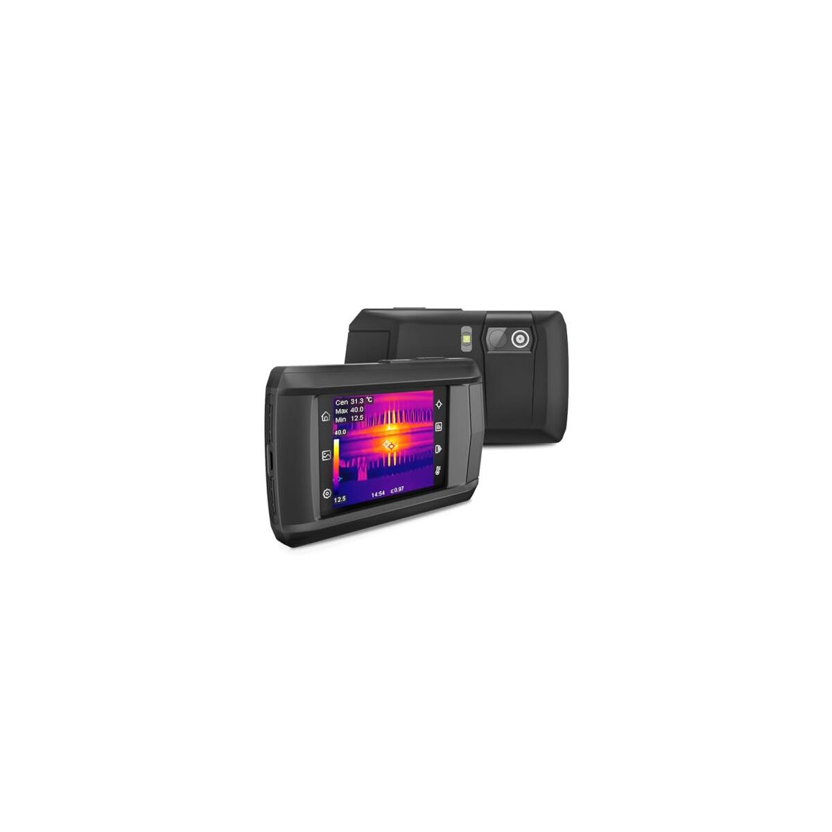 HP96 Thermal Imaging Camera,3.5" Touch Screen Thermal Camera with Visual Camera, Intelligent Scene Detection, 240 x 240 Super Resolution, 96 x 96 IR Resolution, 25 Hz Video Recording, -4&deg;F to 662&deg;F