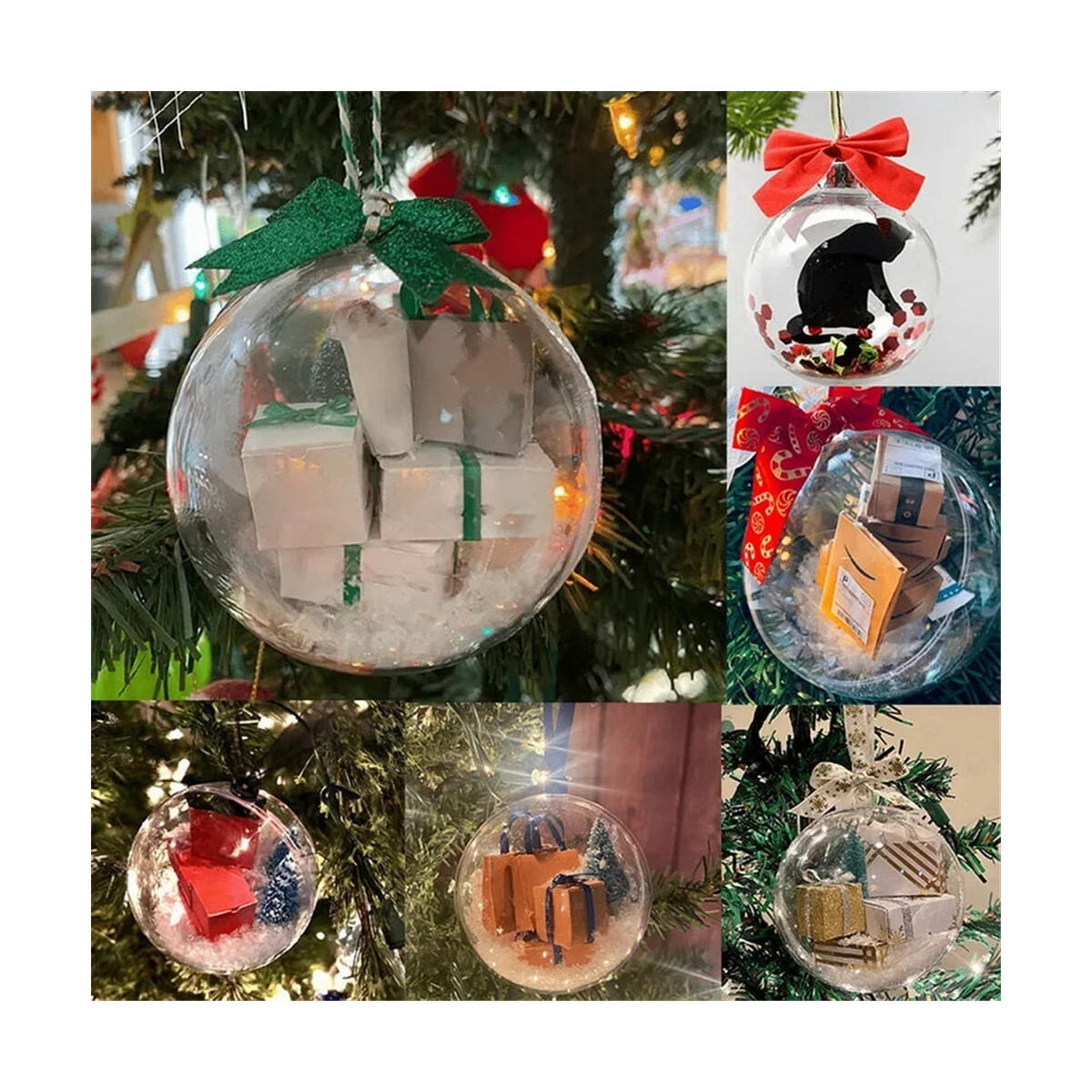 Ornament Mini Transparent Packages Coupon - RebateKey