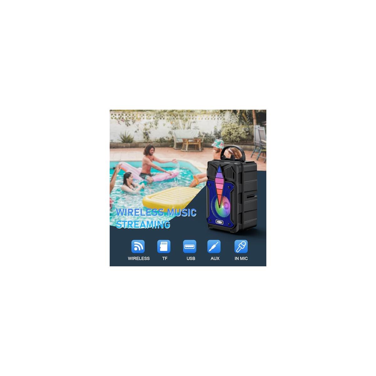 Portable Bluetooth Speaker With Voice Controlled Deal - RebateKey