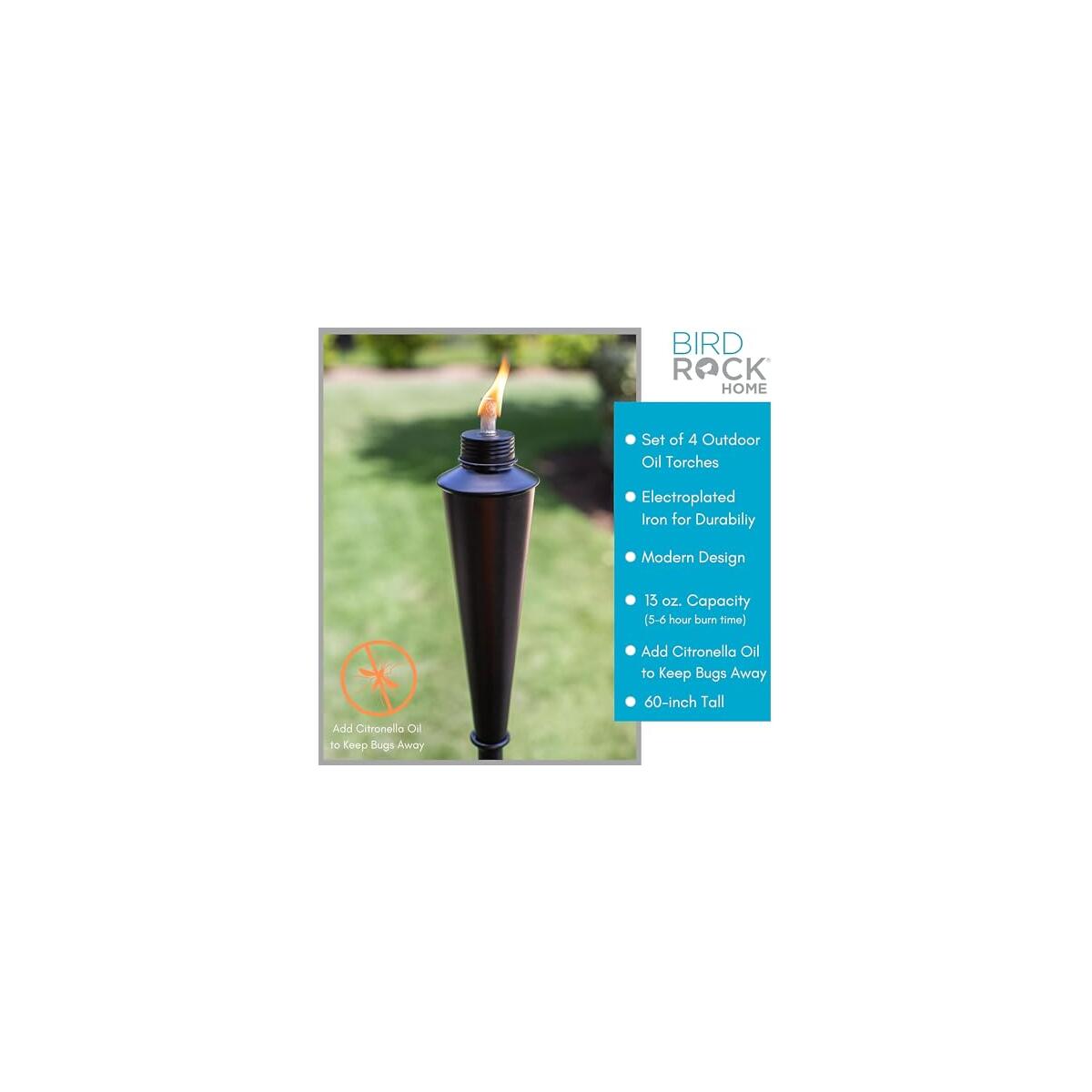 Birdrock Home Outdoor Torches Coupons - RebateKey