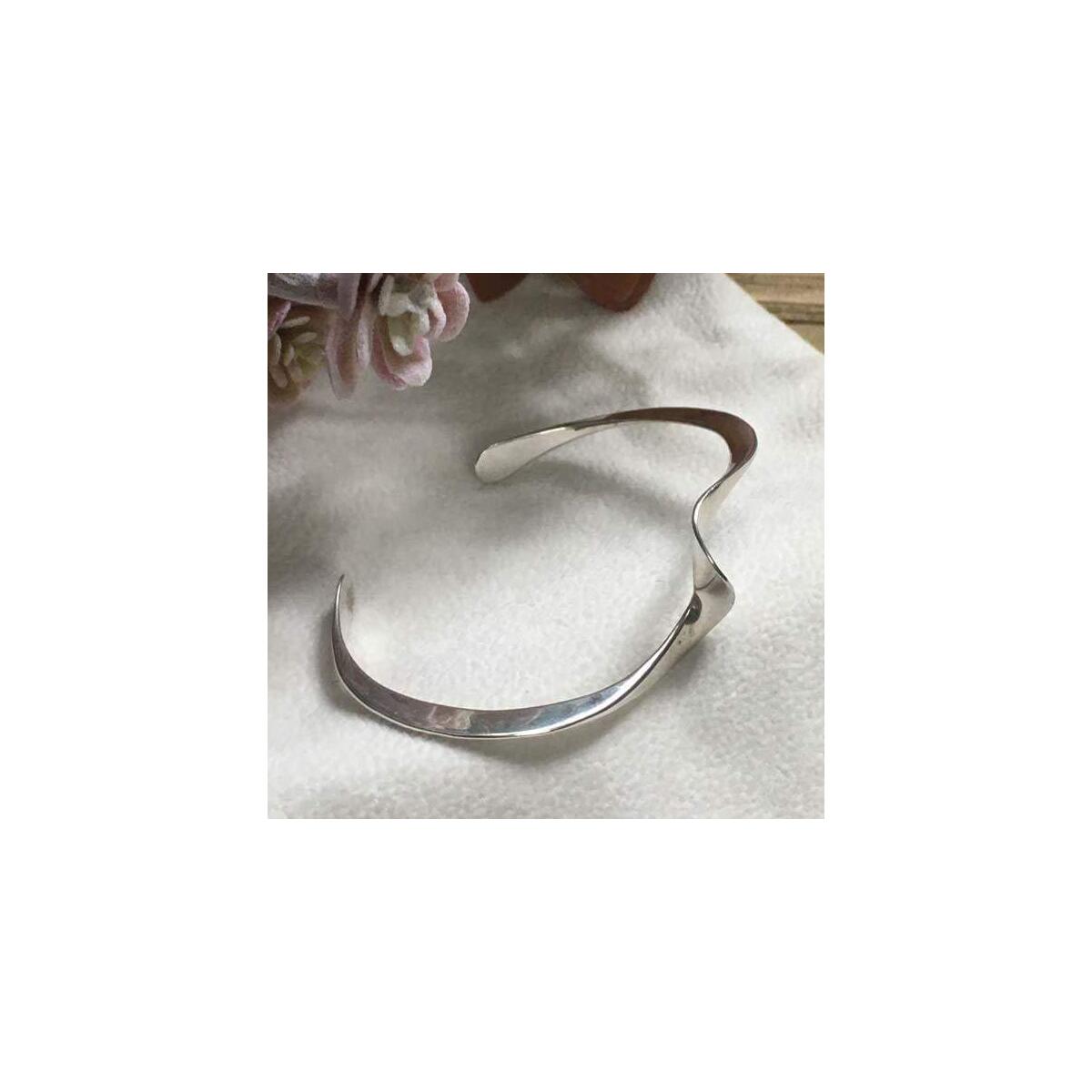 Sterling Silver Wave Cuff Deal - RebateKey
