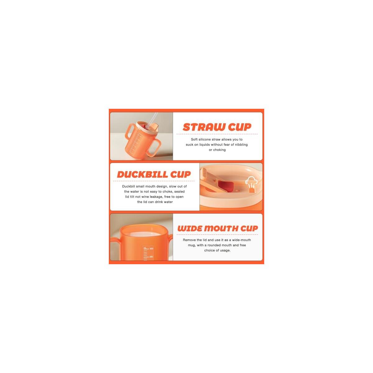 2 Pcs Elderly Spill Proof Cups Deals - RebateKey
