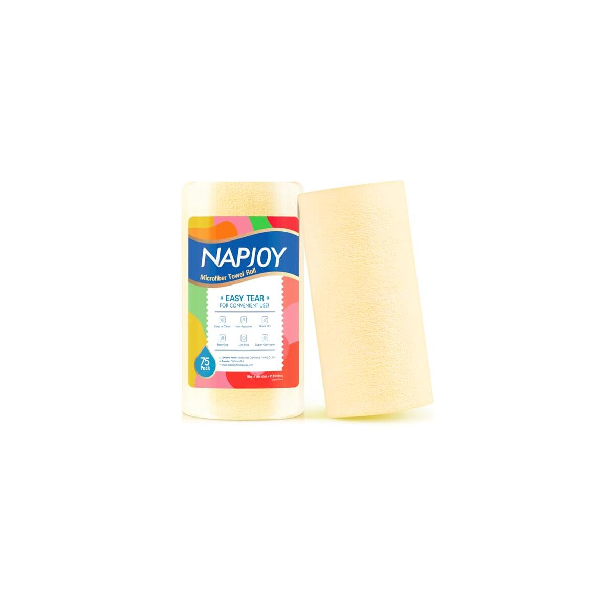 Napjoy Microfiber Cleaning Cloth Roll 2 Promo Codes - RebateKey