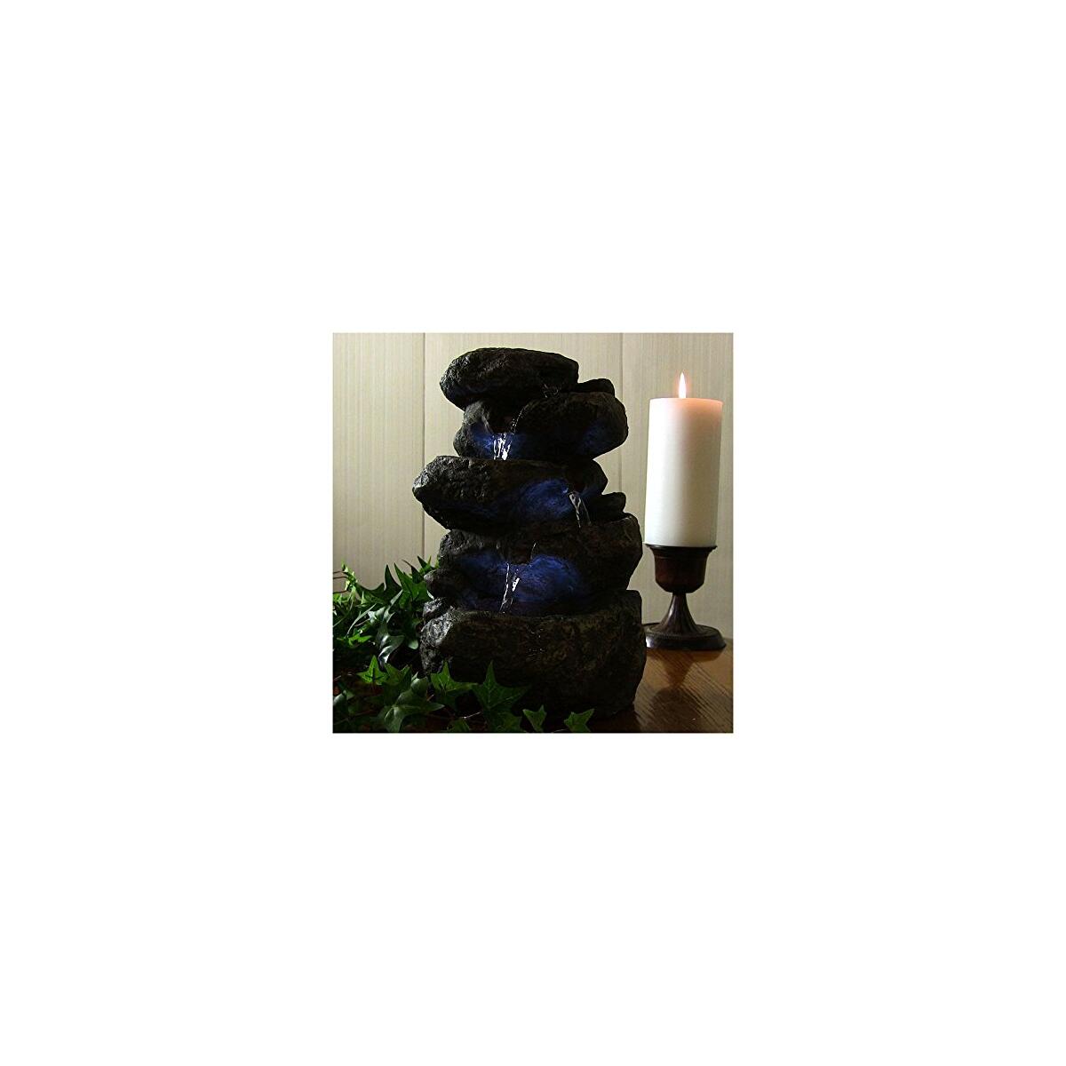 Sunnydaze Tabletop Water Fountain Deal - RebateKey