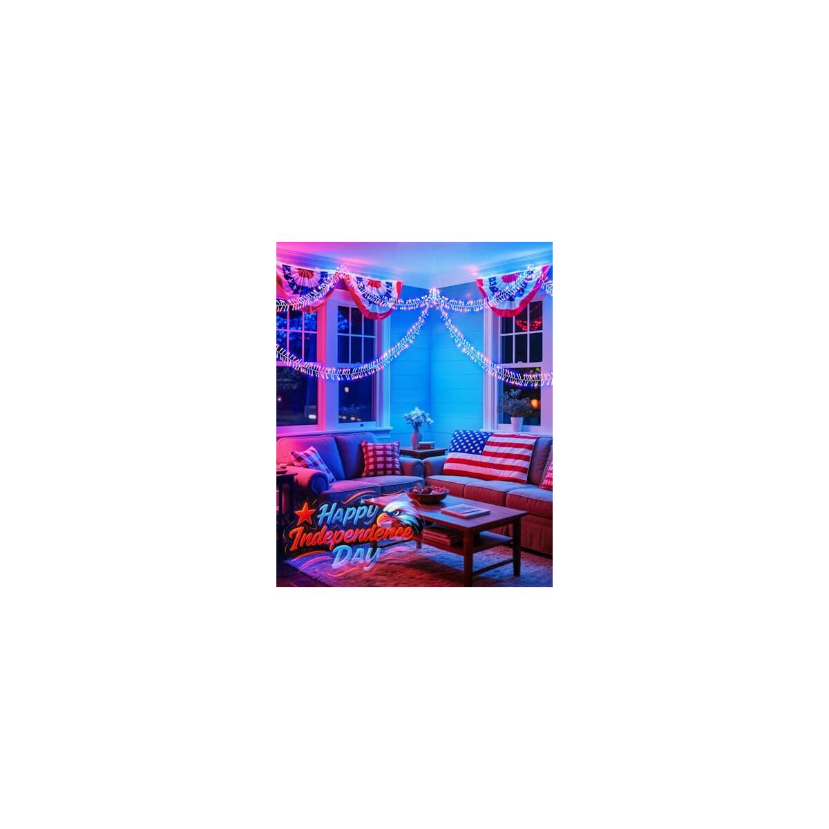 Red White Blue Lights Promo Code - RebateKey