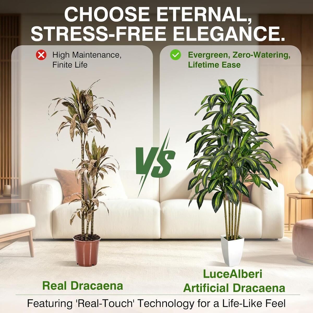 Artificial Dracaena Tree Deal - RebateKey