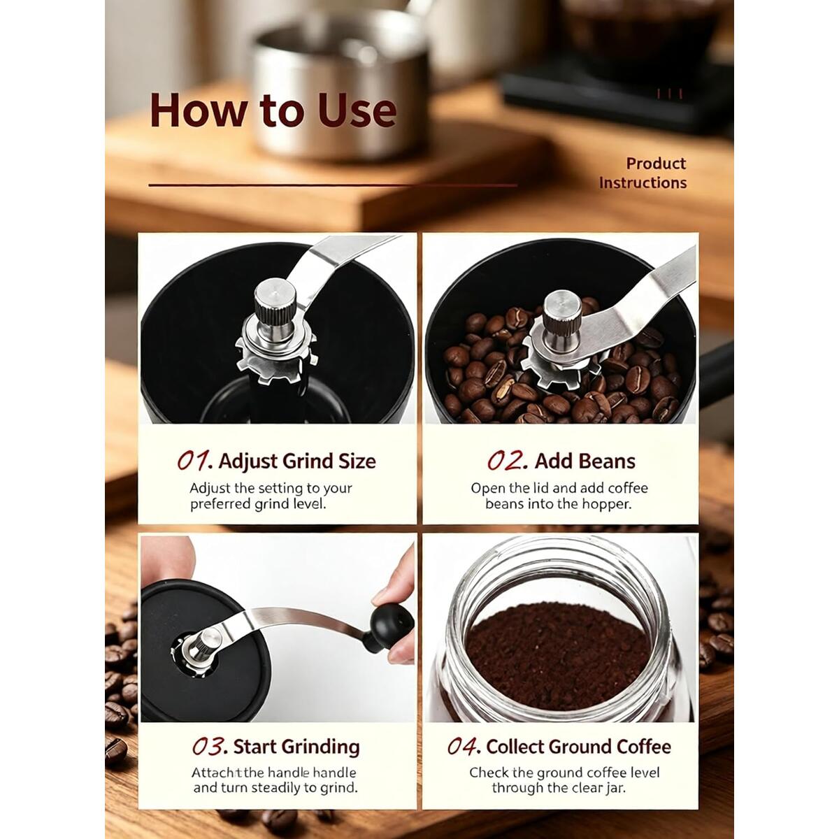 Ceramic Burr Manual Coffee Deal - RebateKey