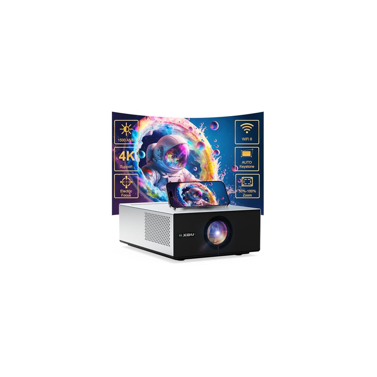 4k Projector With Wifi And Bluetooth Deals - RebateKey