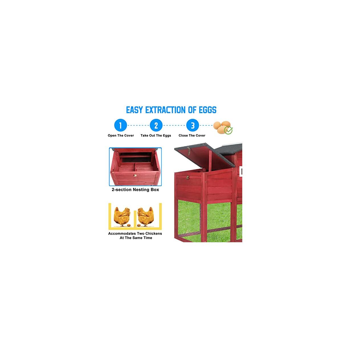 Petscosset Chicken Coop Wooden Coupon - RebateKey