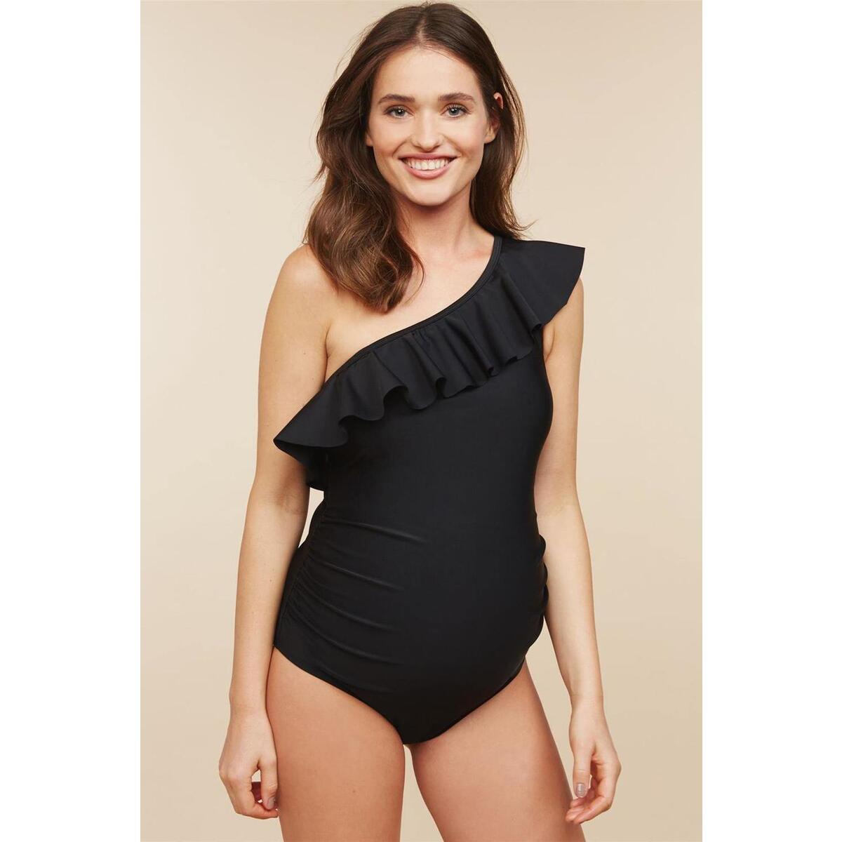 Ruffle Front One Shoulder Deal - RebateKey