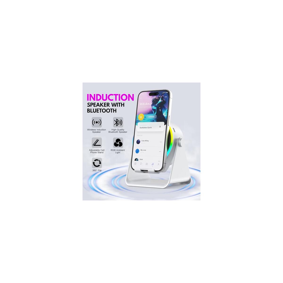 Wireless Induction Bluetooth Speaker Deal - RebateKey