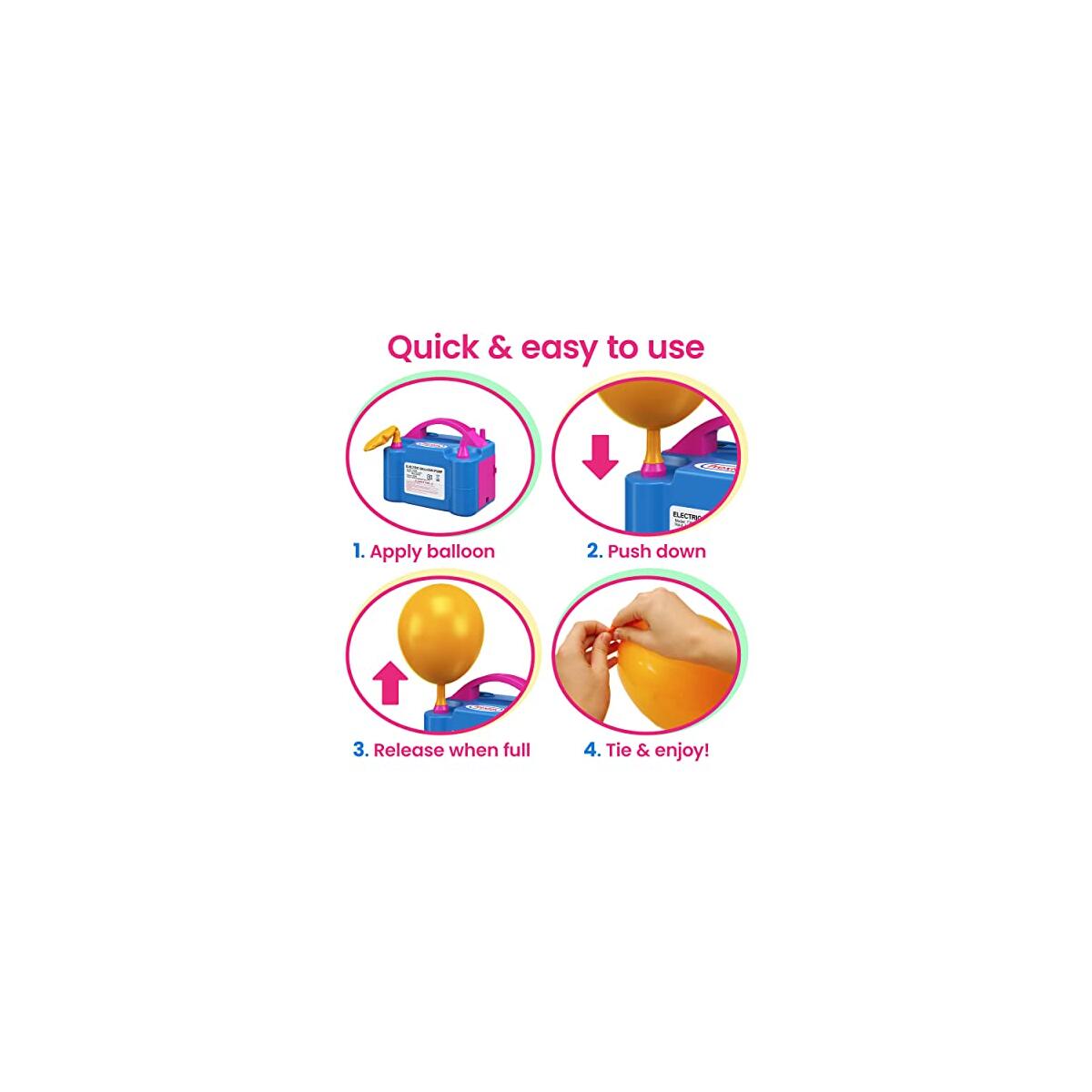 Prextex Balloons Electric Pump Coupon - RebateKey