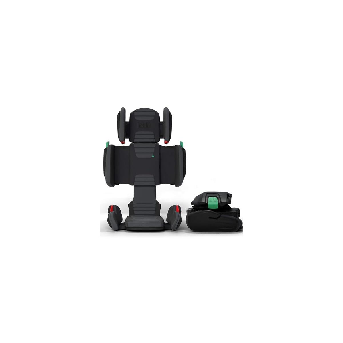 Mifold Hifold Adjustable Kids High Back Booster Car Seat with Strap – Slate Grey