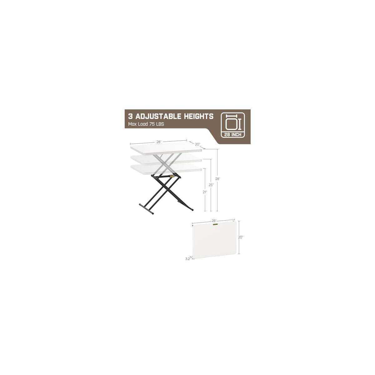 28 Inch Quick Pop Up Table 1 Deals - RebateKey
