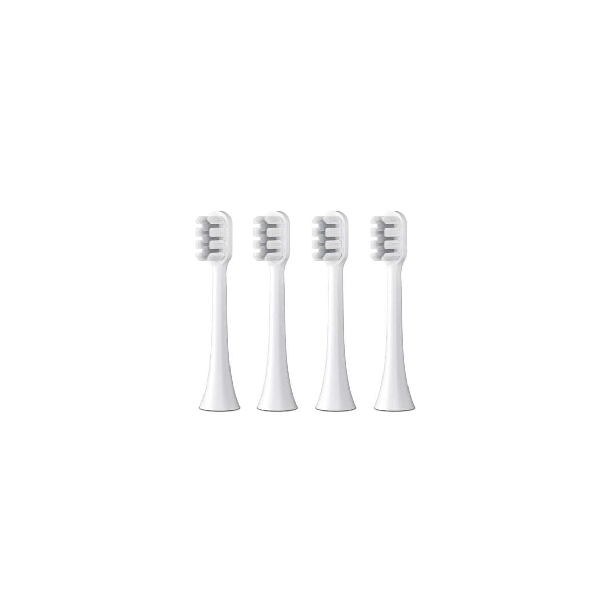 4-Pack Replacement Brush Heads Compatible with OasiSmile Electric Toothbrush - Fits WL-T1006 Models Only