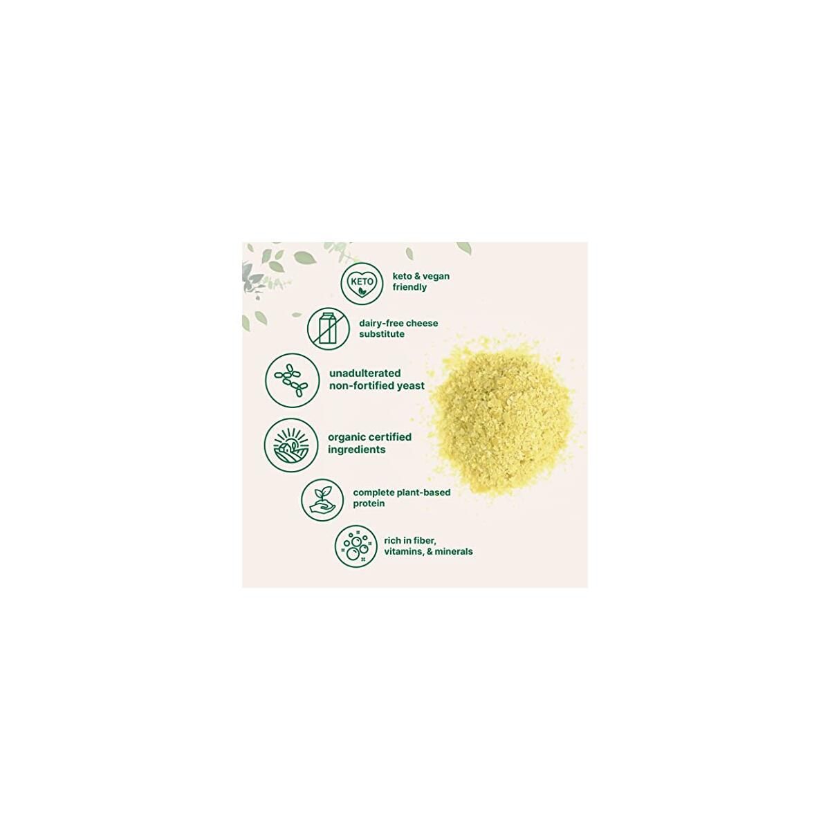 Organic Non Fortified Nutritional Yeast Coupons - RebateKey