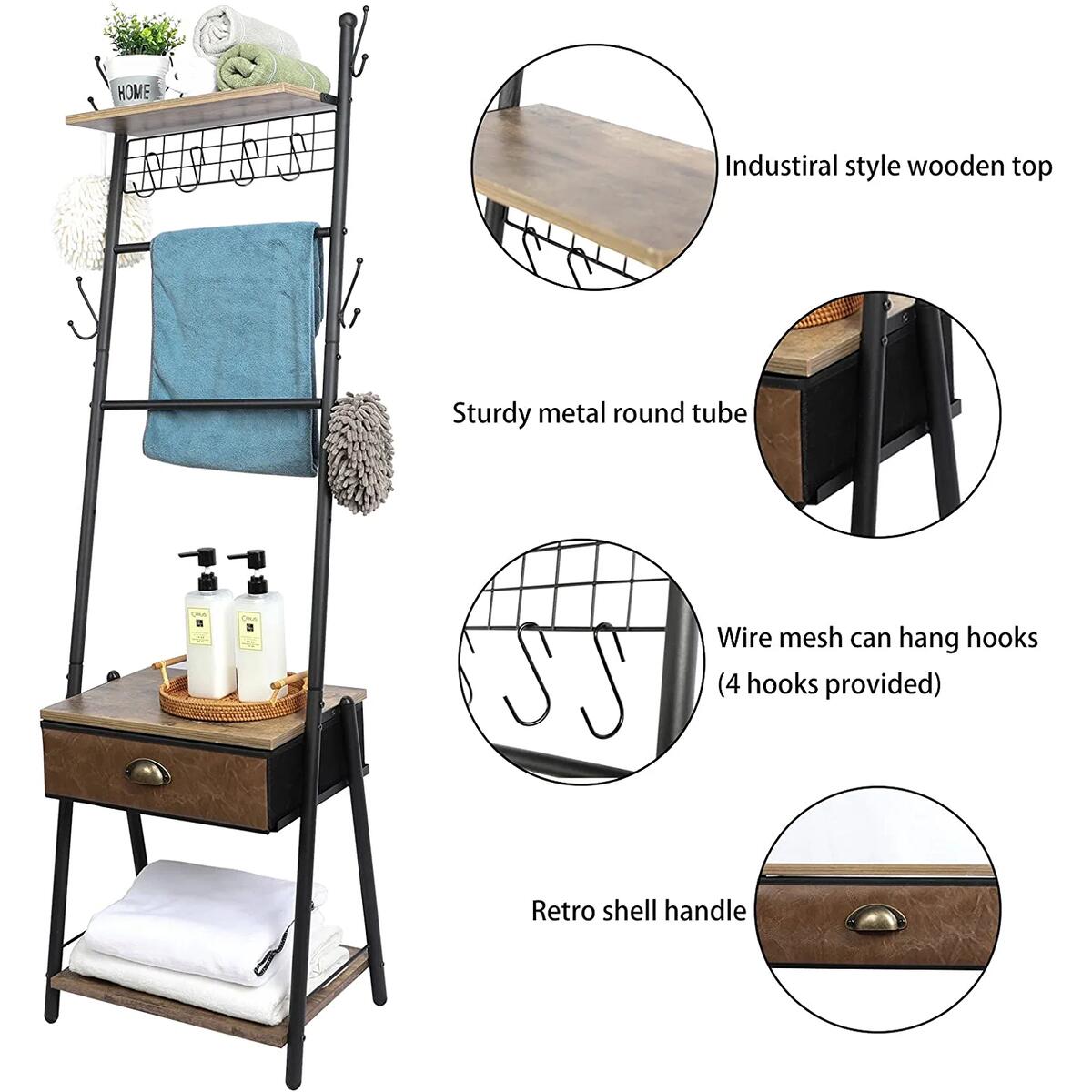 Bathroom Storage Shelf With Promo Code - RebateKey