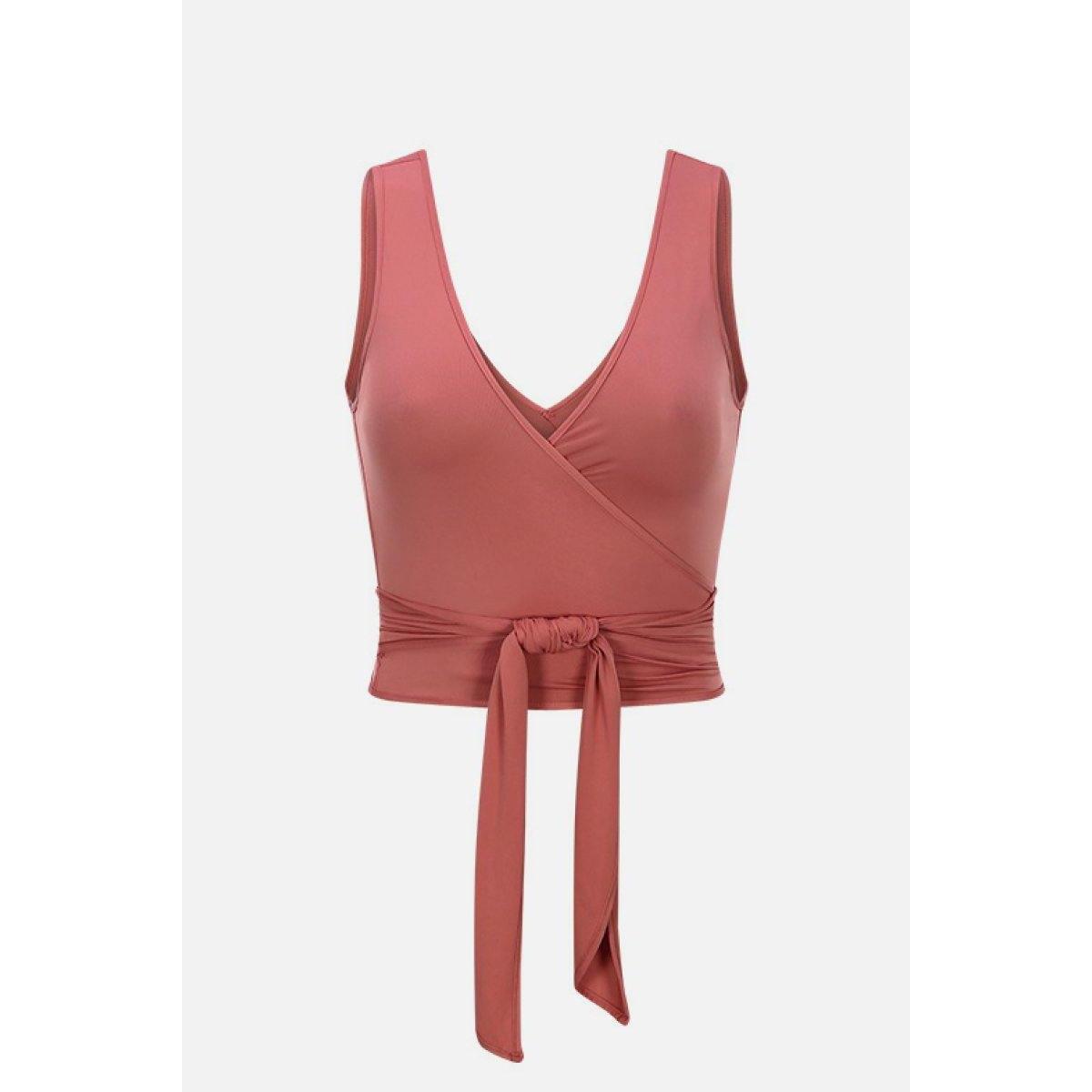 Tied V Neck Active Promo Code - RebateKey