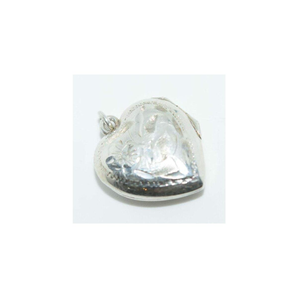 Vintage Sterling Etched Heart Coupon - RebateKey