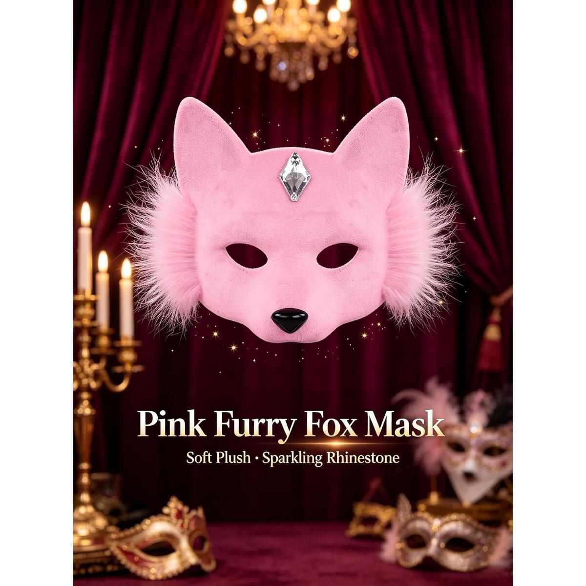 Pink Plush Fox Half 1 Deals - RebateKey