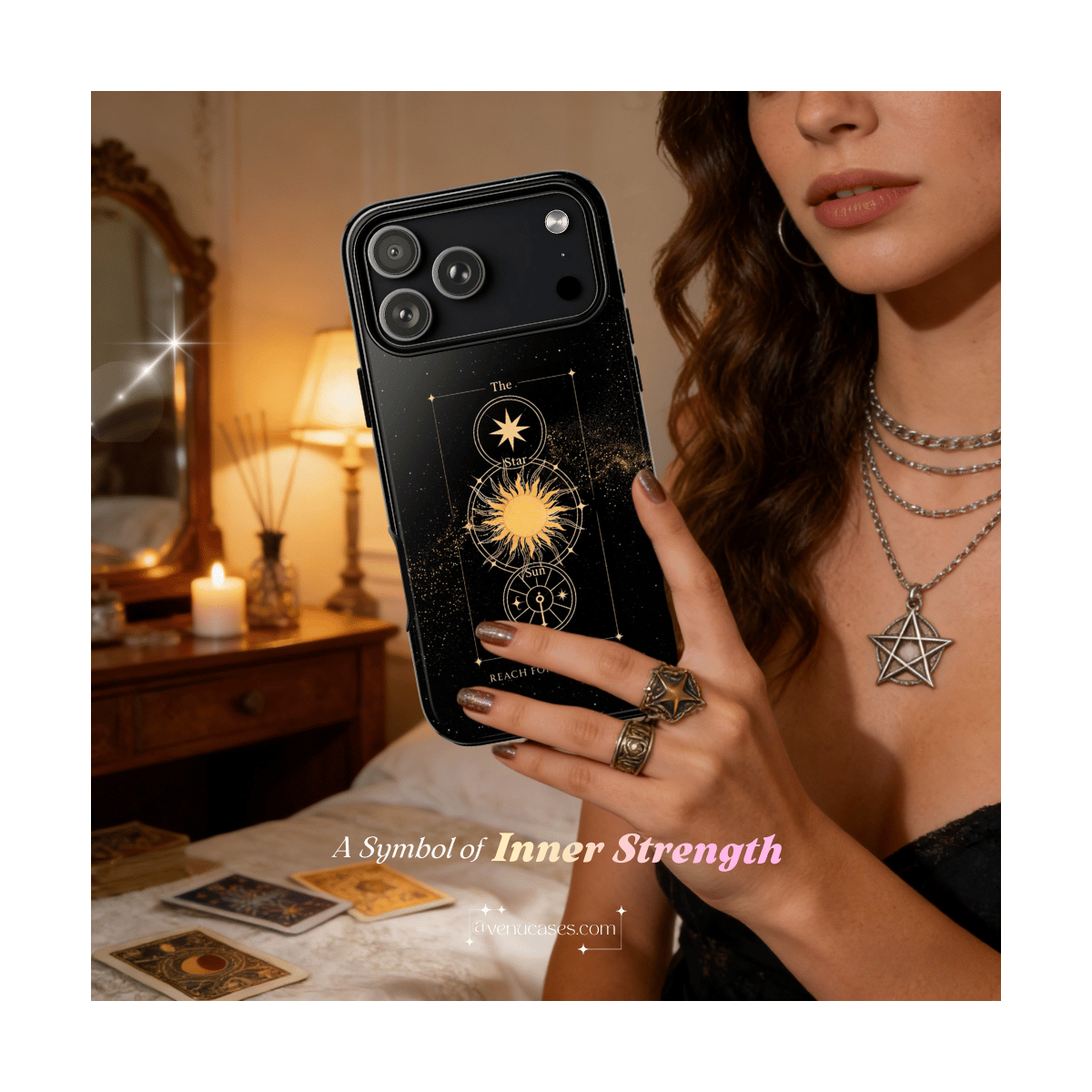 Stay Strong Tarot Phone Case
