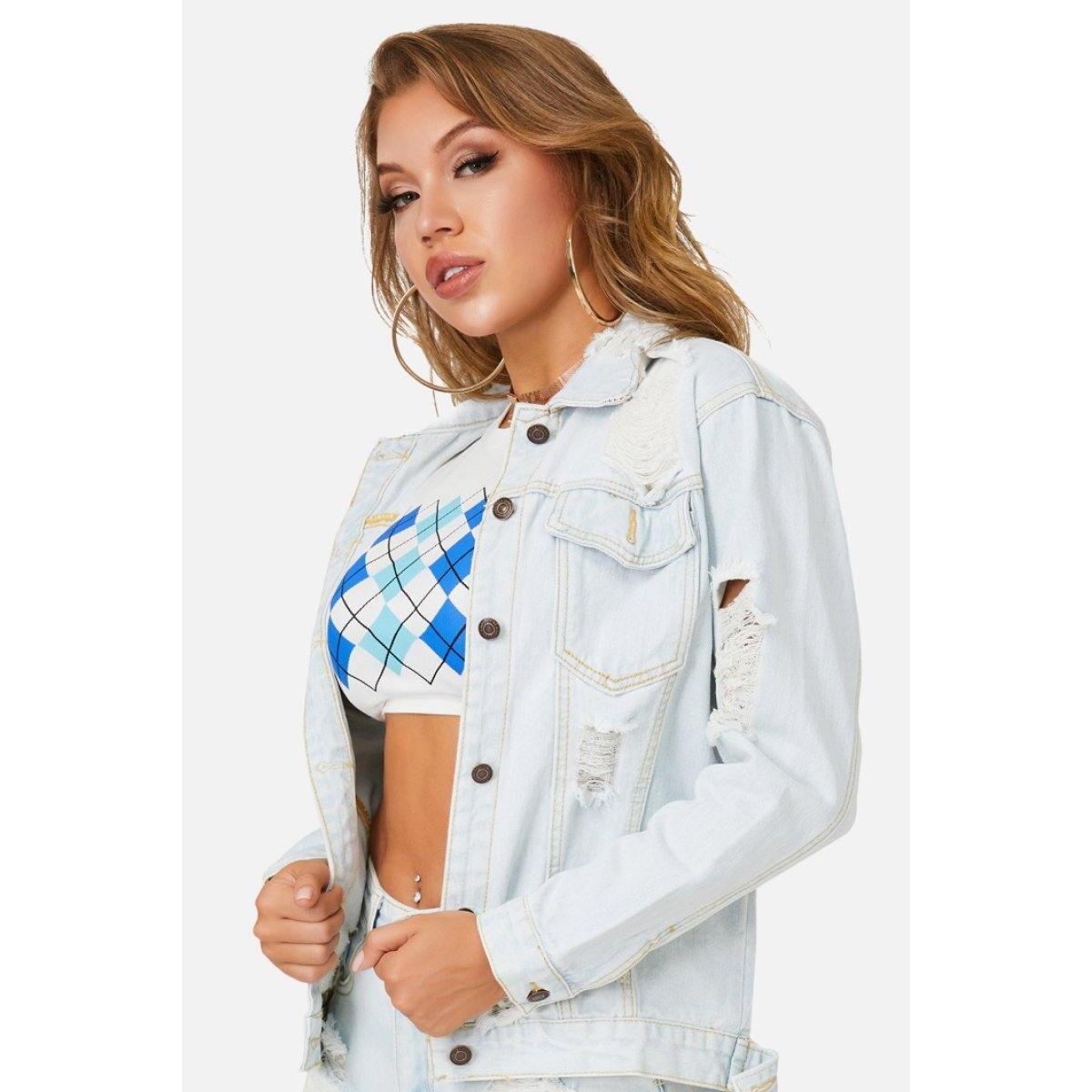 Light Wash Ripped Denim Deal - RebateKey