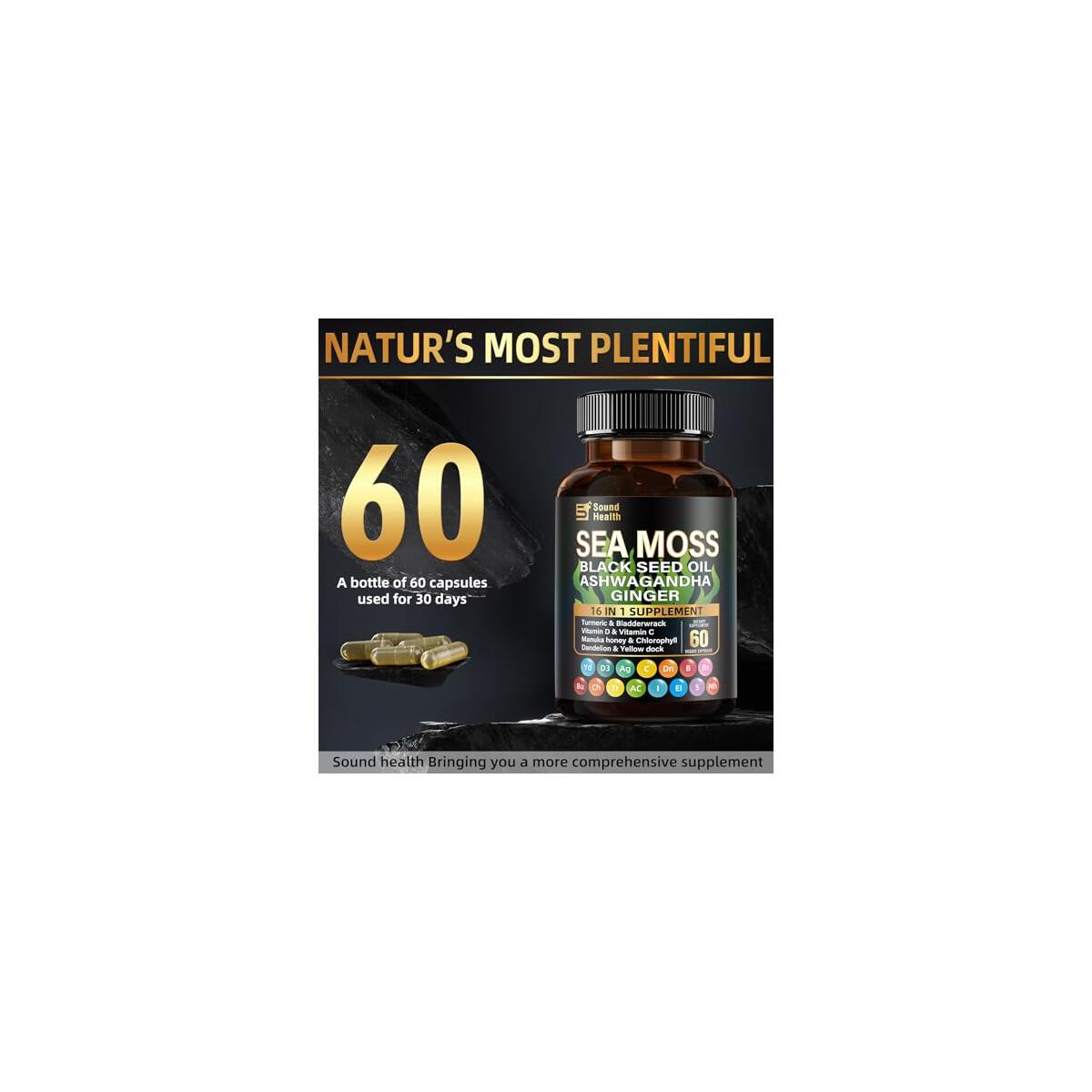 Soundhealth Sea Moss Capsules Coupons - RebateKey