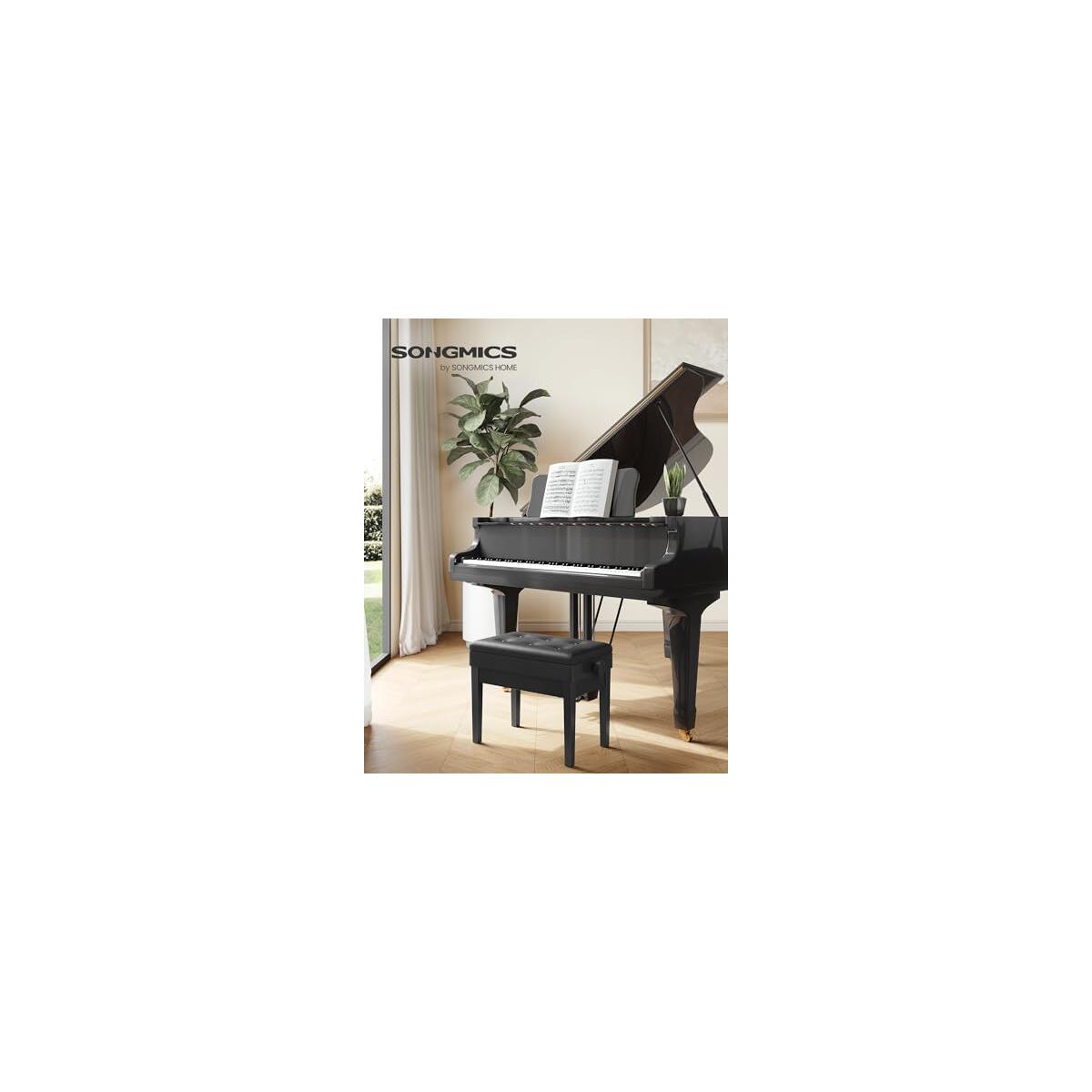Songmics Adjustable Wooden Piano Coupons - RebateKey