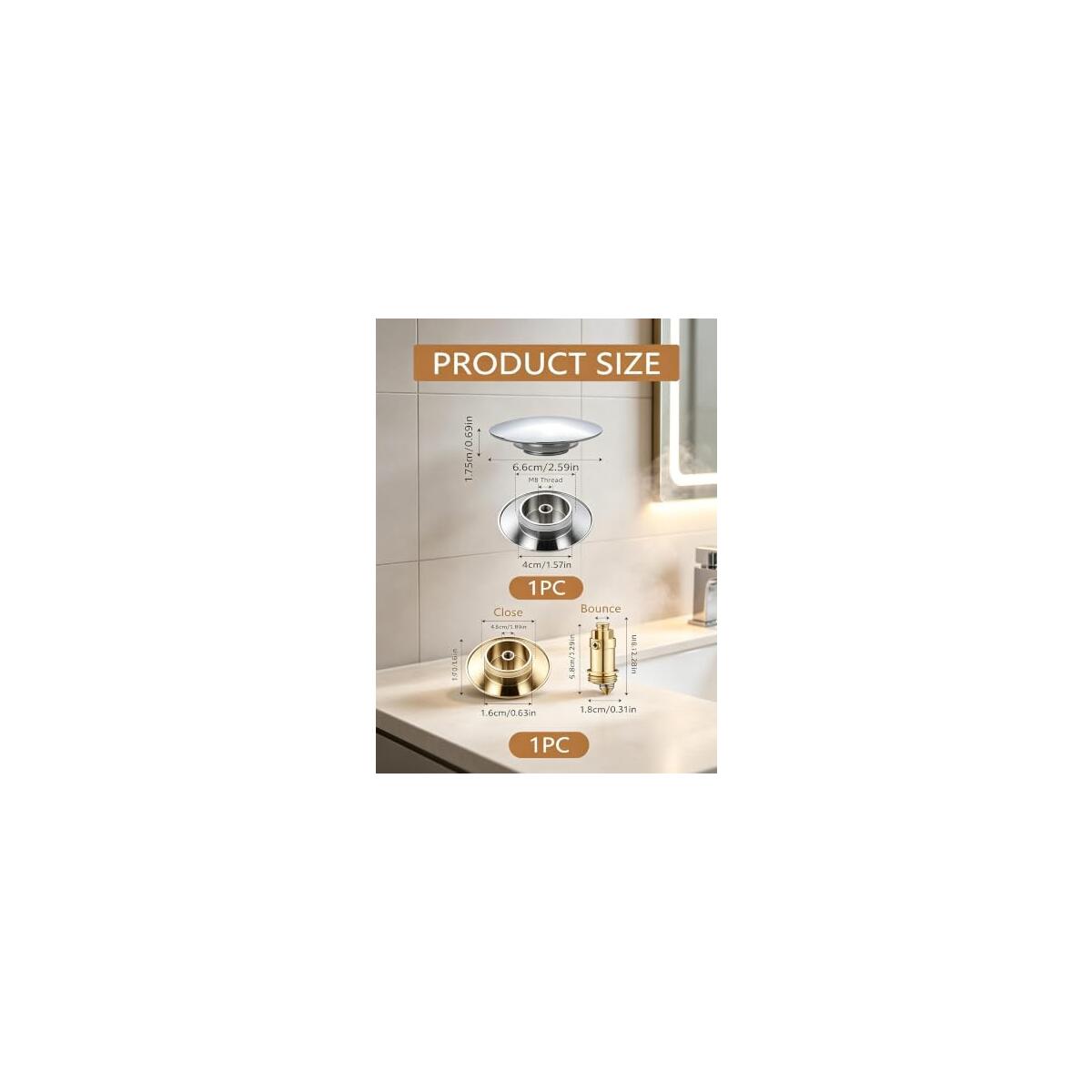 Pop Up Basin Drain 2 Deal - RebateKey