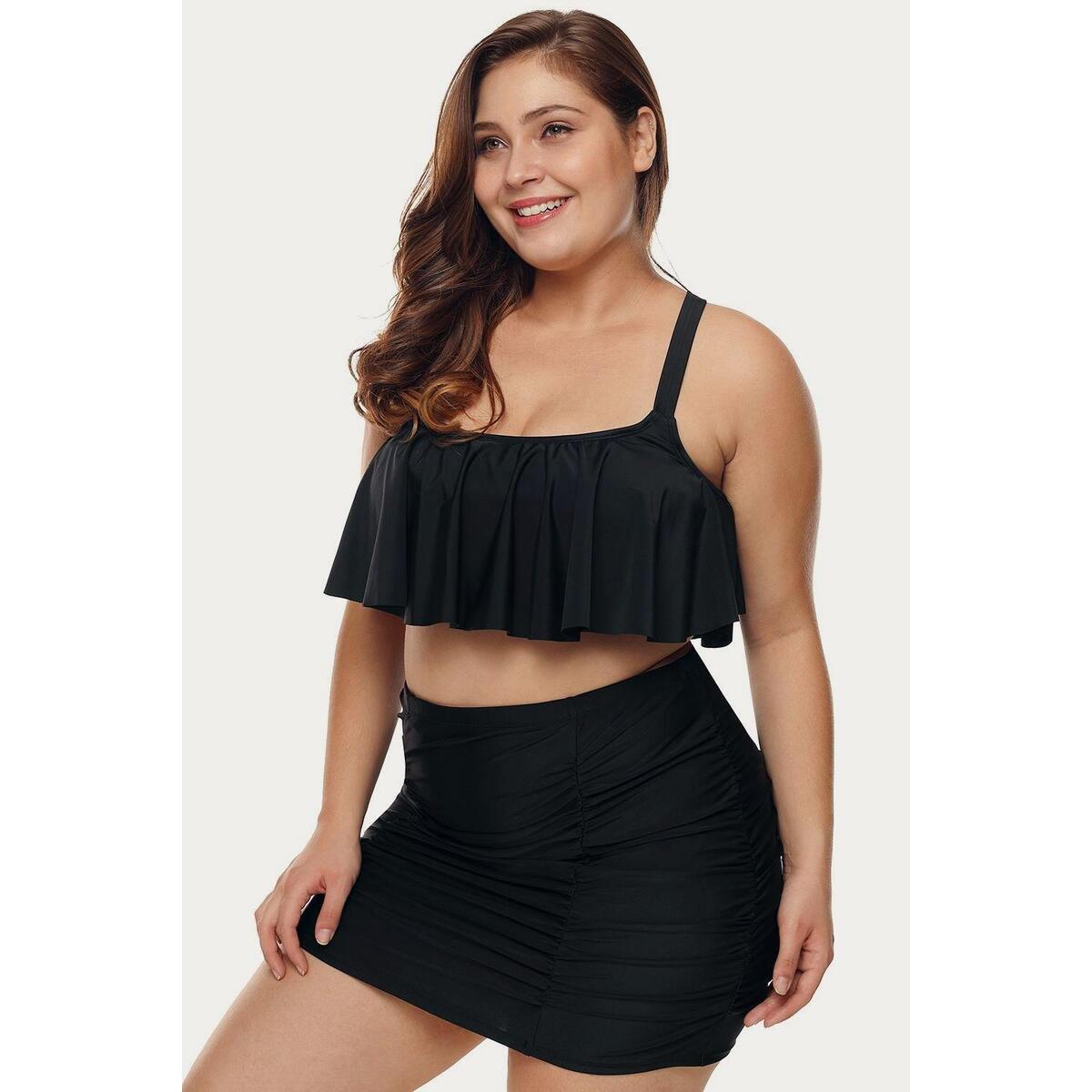 Strappy Ruffle Plus Size Promo Codes - RebateKey
