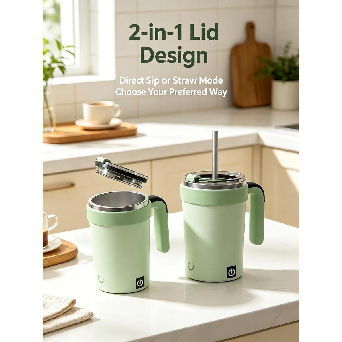 Electric Self Stirring Mug With Promo Code - RebateKey