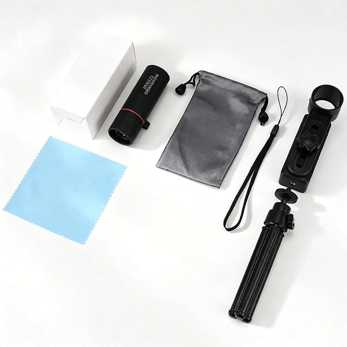 10x25 HD Mini Monocular Telescope with FMC Lens
