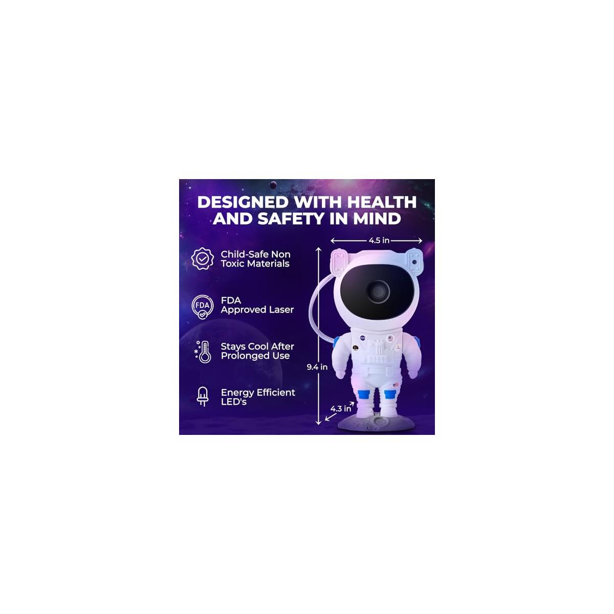 Mind Glowing Astronaut Galaxy Projector Coupons - RebateKey