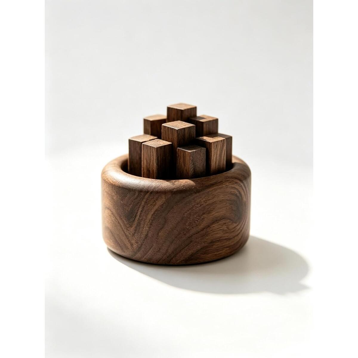 Mini Wealth Pile Solid Wood Essential Oil Diffuser