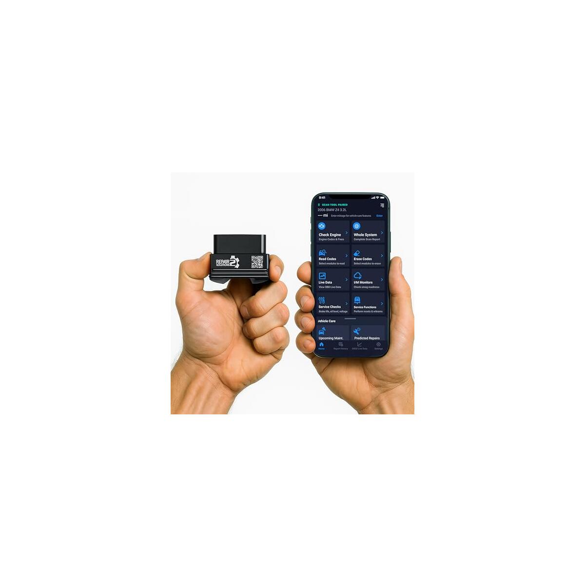 Innova 1000 Bluetooth OBD2 Scanner for iPhone & Android - Predict Car Problems Before They Happen - No Subscriptions - Detect Check Engine, ABS, SRS Issues for Cars 1996+