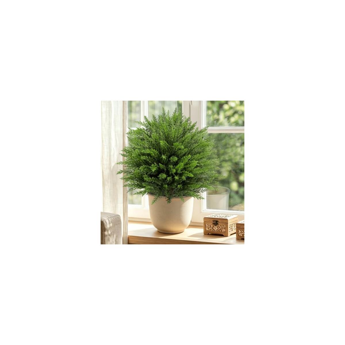 2 Pack 23 7 Artificial Boxwood Topiary Ball Trees Promo Codes - RebateKey
