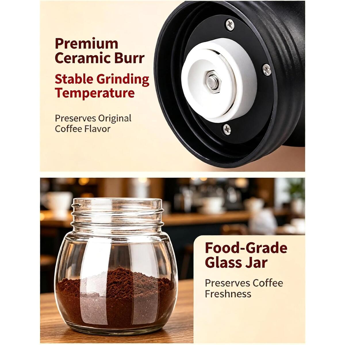 Ceramic Burr Manual Coffee Deal - RebateKey