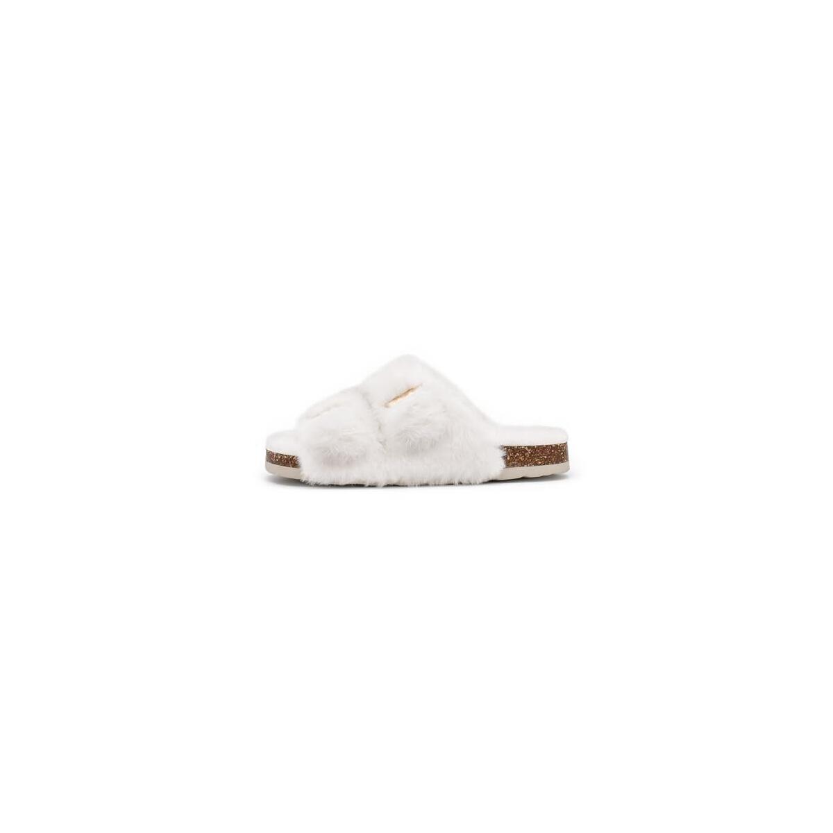 Womens Fuzzy Slippers Comfy Cork Deals - RebateKey