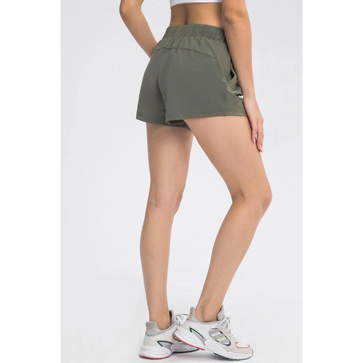Banded Waist Active Shorts Deal - RebateKey