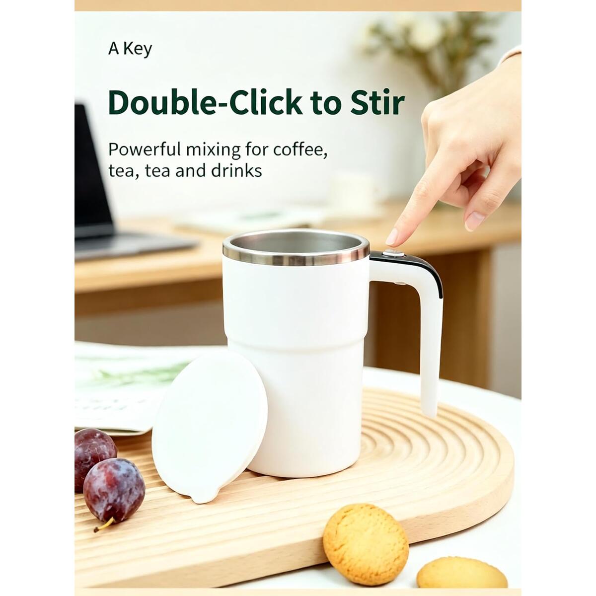 Automatic Magnetic Self Stirring Mug Promo Codes - RebateKey