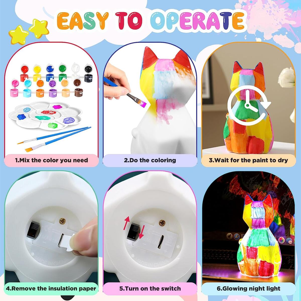 Diy Cat Lamp Art Promo Codes - RebateKey
