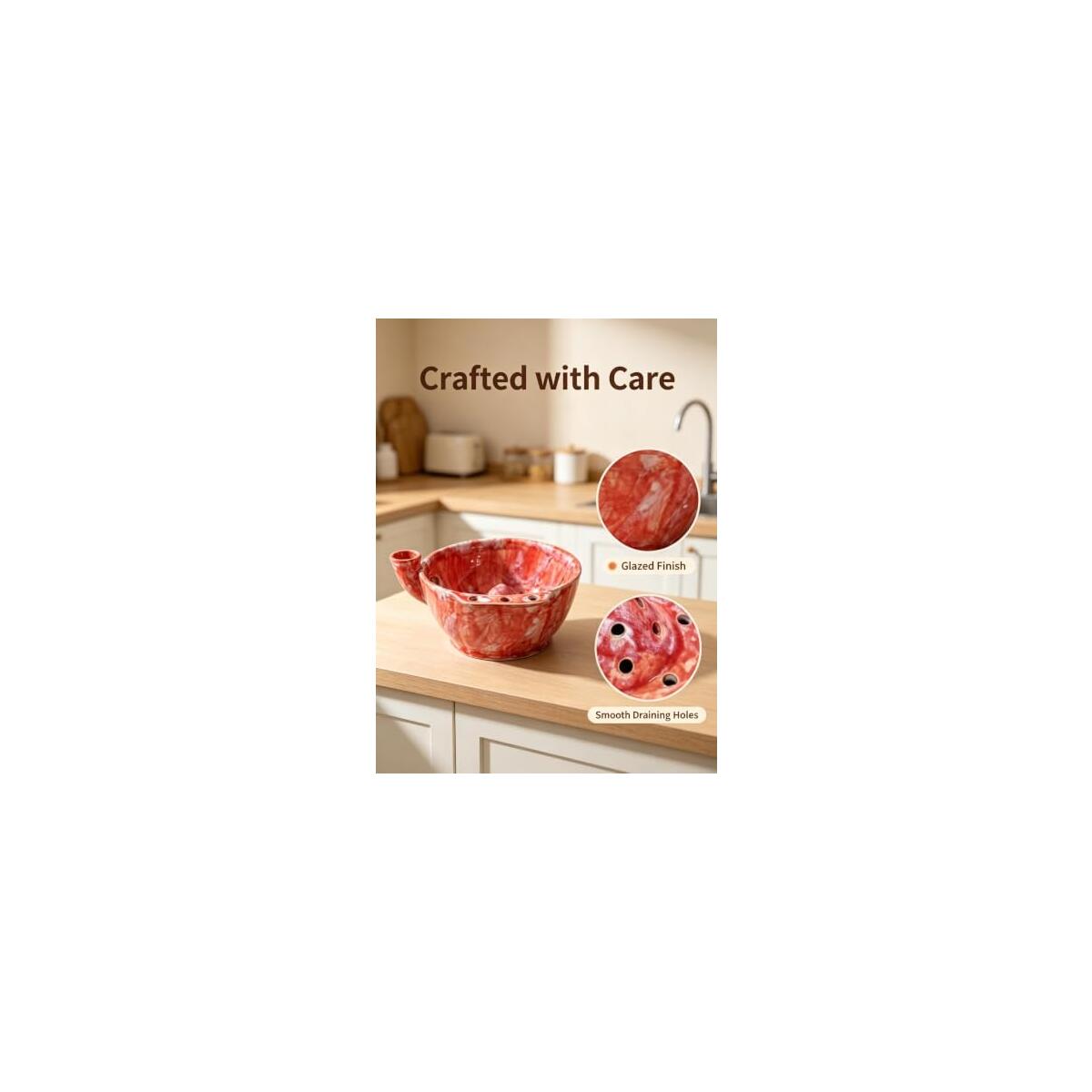 Ceramic Fruit Bowl Colander Deal - RebateKey