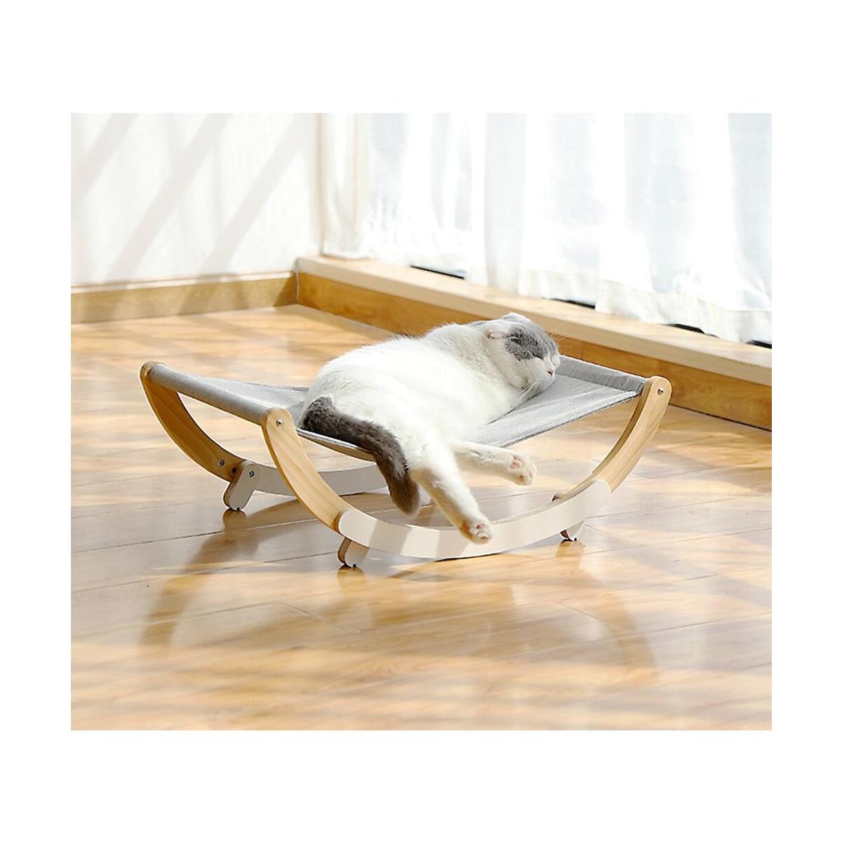Pine Wood Cat Lounger Deal - RebateKey
