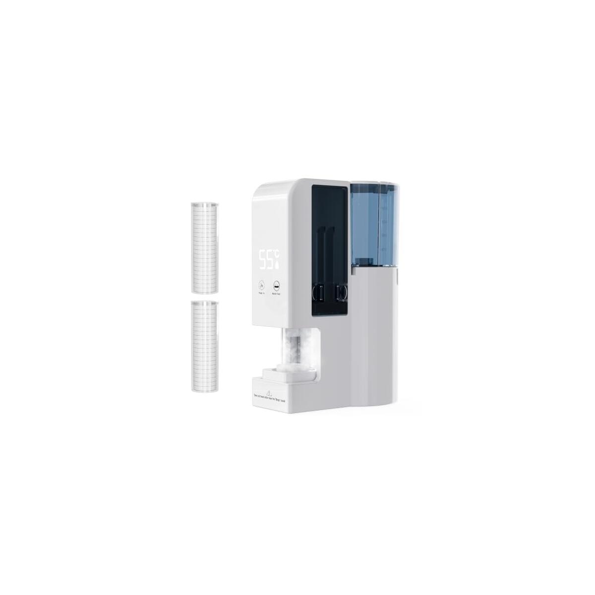 Hot Towel Dispenser, Hot Towel Warmers for Bathroom, Spa Hot Towel Warmers, 40PCS Disposable Face Drying Towels for Skin Care